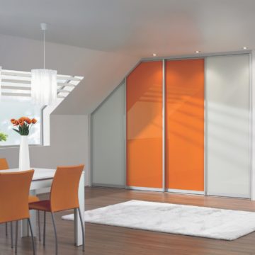 Vgradna omara Ambient oranžna vrata